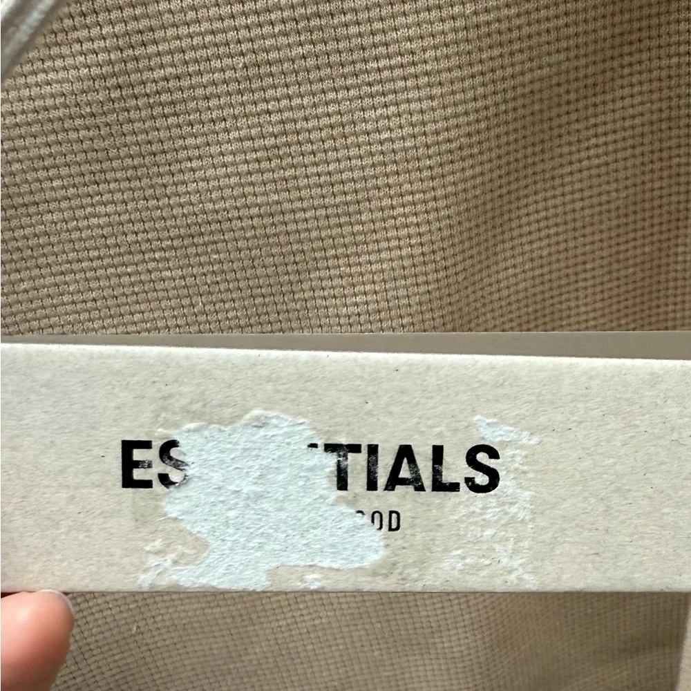 Waffle Essentials Cream Tank Top - Picture 9 of 13